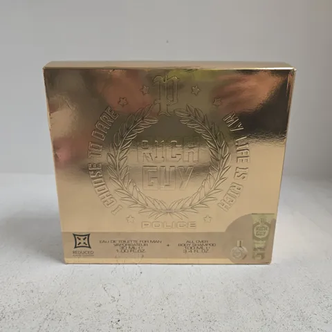 POLICE RICH GUY EAU DE TOILETTE 30ML GIFT SET