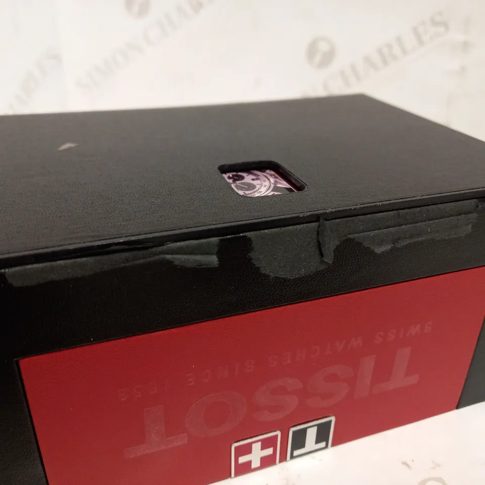 TISSOT CHRONOGRAPH ACRYLIC STRAP WATCH