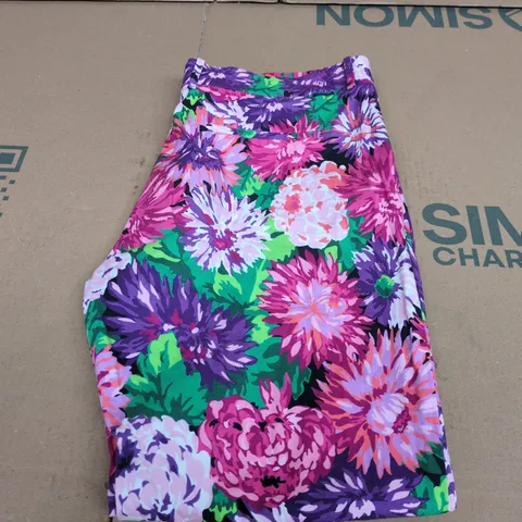 GANT FLORAL PRINT WOMEN'S PANTS - SIZE 16