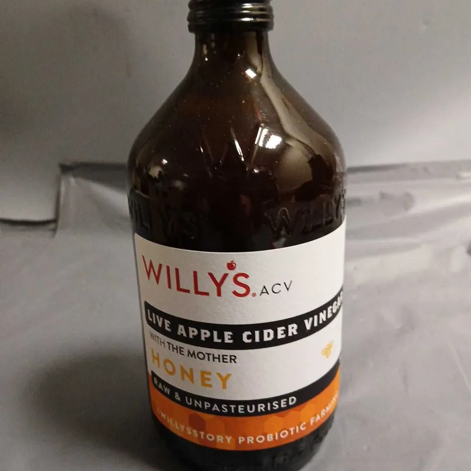 WILLYS ORGANIC APPLE CIDER VINEGAR - 500ML