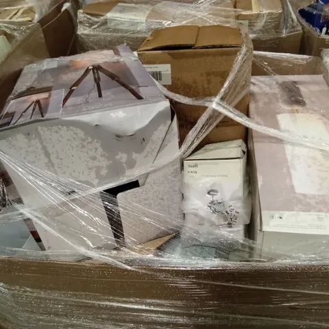PALLET OF APPROXIMATELY 15 ASSORTED INDOOR LIGHTING PRODUCTS