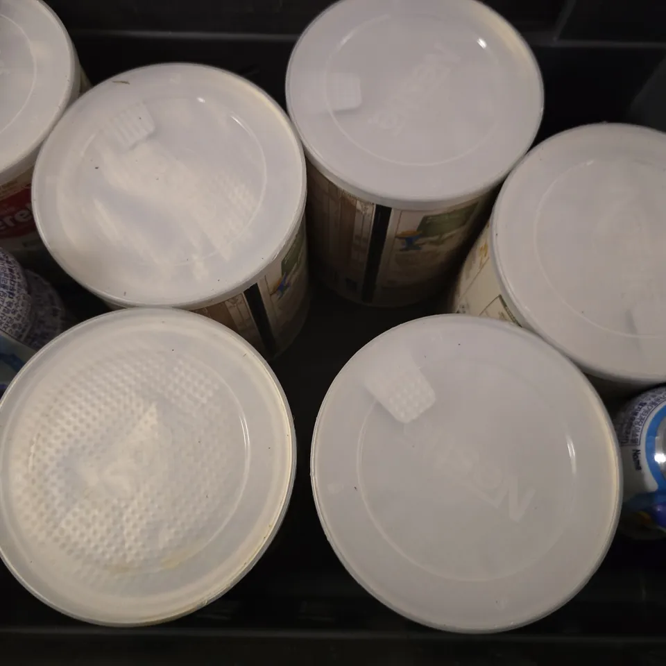 APPROXIMATELY 11 ASSORTED FOOD & DRINK ITEMS TO INCLUDE - CERELAC , GREEN SOUR CHERRY ETC