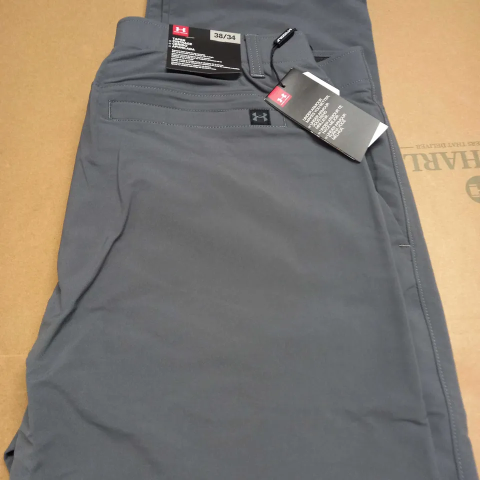 UNDER ARMOUR TAPER TROUSERS SIZE 34/38