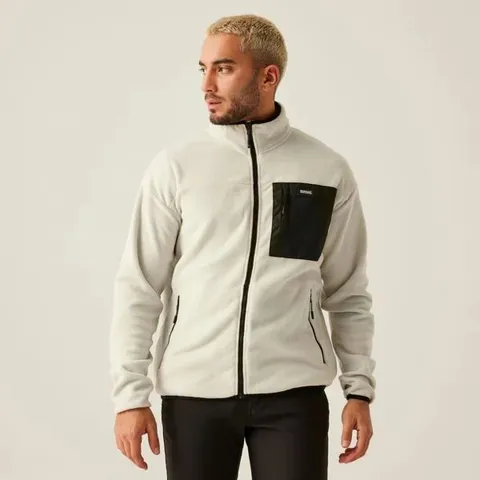 BRAND NEW REGATTA MENS FRANKIE FULL ZIP FLEECE JACKET IN MOONSTRUCK SIZE 5XL