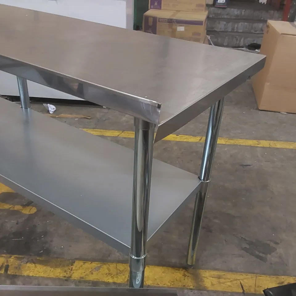 ADEXA COMMERCIAL STAINLESS STEEL CATERING TABLE