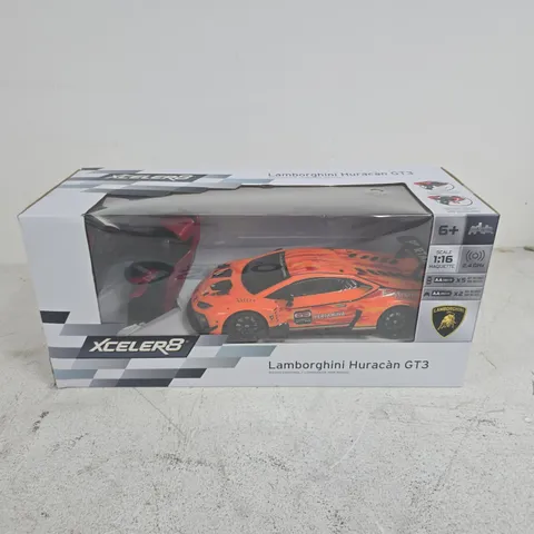 BOXED XECELR8 LAMBORGHINI HURACAN GT3 RC CAR