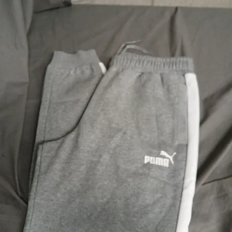 PUMA GREY JOGGERS, UK L (US L)