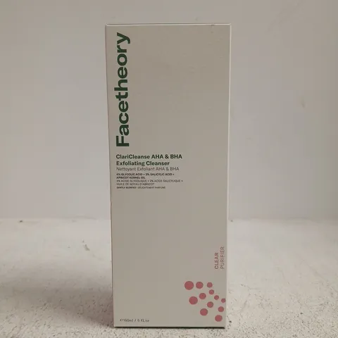 FACETHEORY CLARICLEANSE AHA & BHA EXFOLIATING CLEANSER (150ML)