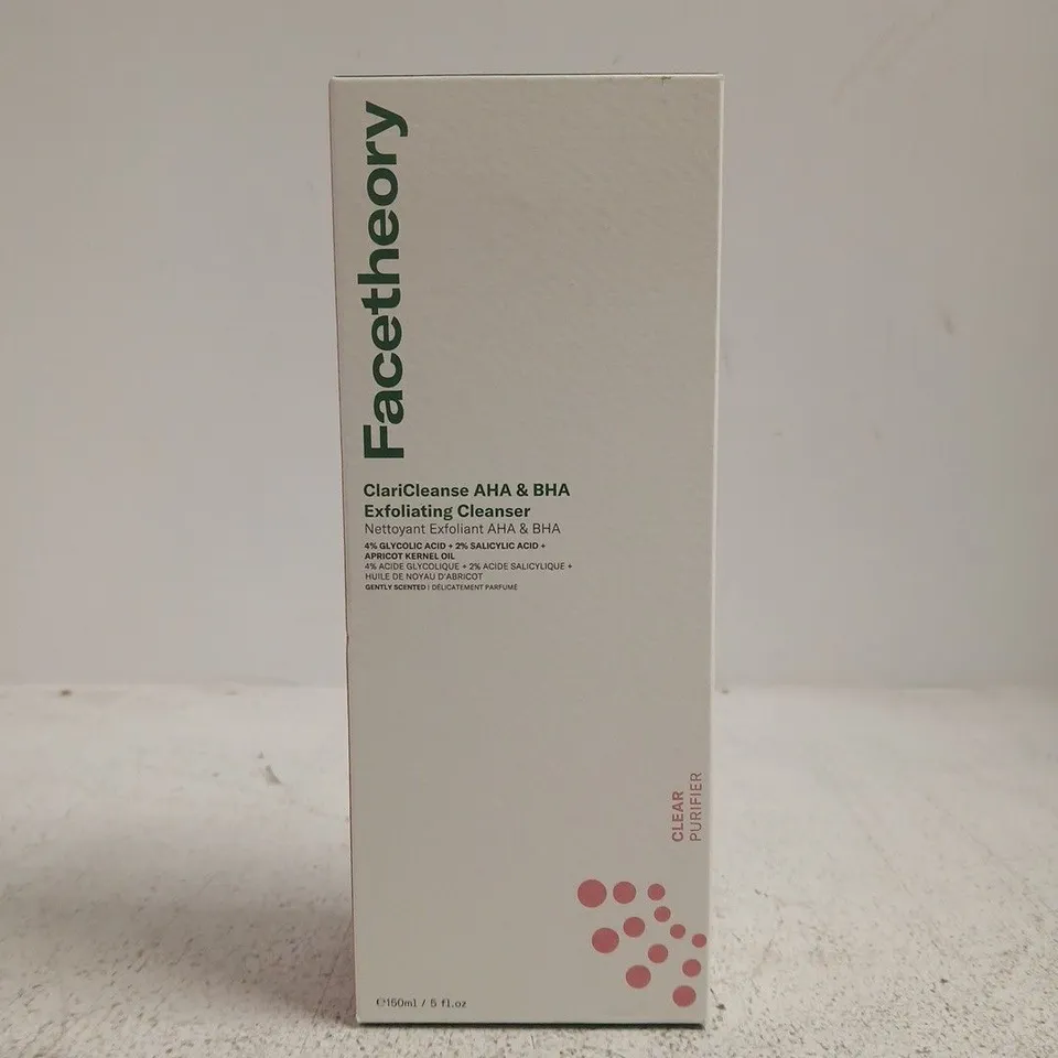 FACETHEORY CLARICLEANSE AHA & BHA EXFOLIATING CLEANSER (150ML)