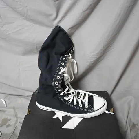 CONVERSE CHUCK TAYLOR ALL STAR HIGH-TOP SNEAKERS – BLACK SIZE 9.5
