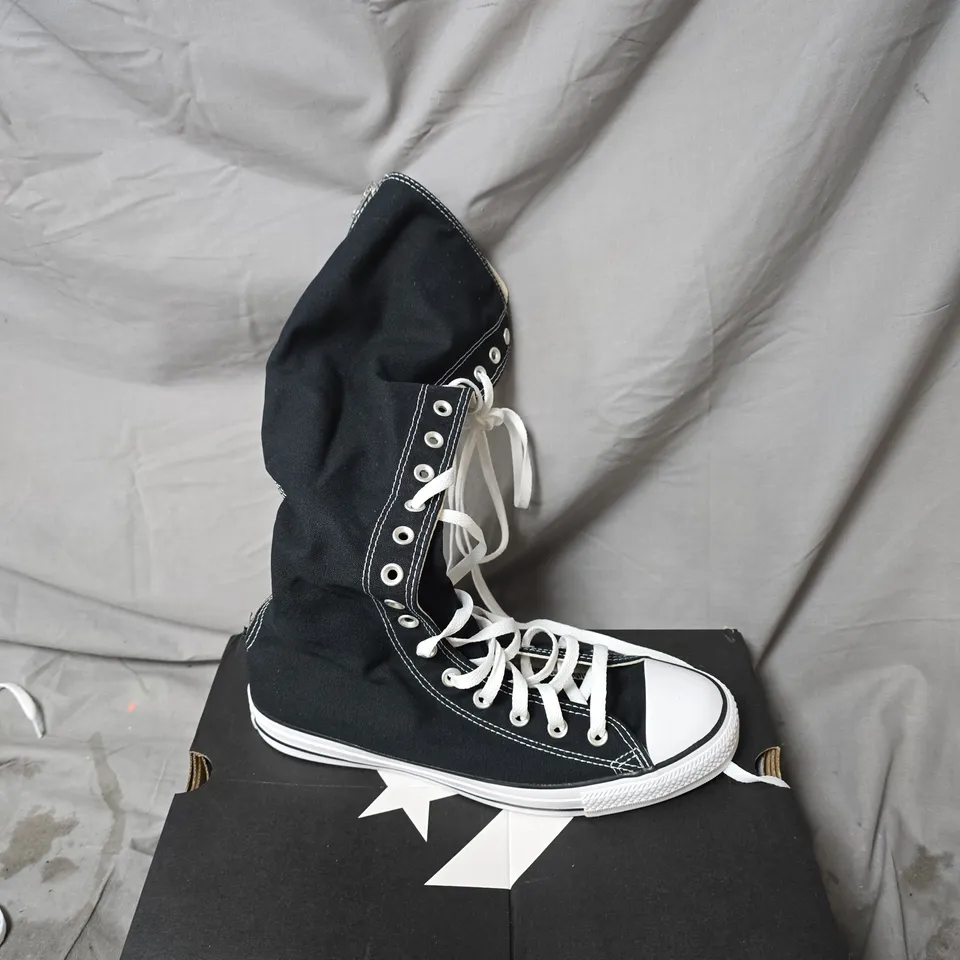 CONVERSE CHUCK TAYLOR ALL STAR HIGH-TOP SNEAKERS – BLACK SIZE 9.5