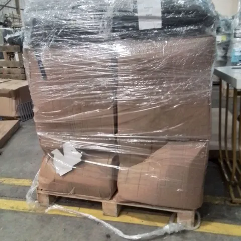 PALLET OF ASSORTED HOUSEHOLD GOODS AND PRODUCTS TO INCLUDE;SUN LOUNGER,DUMBBELLS,DEHUMIDIFIER,SUITCASE 