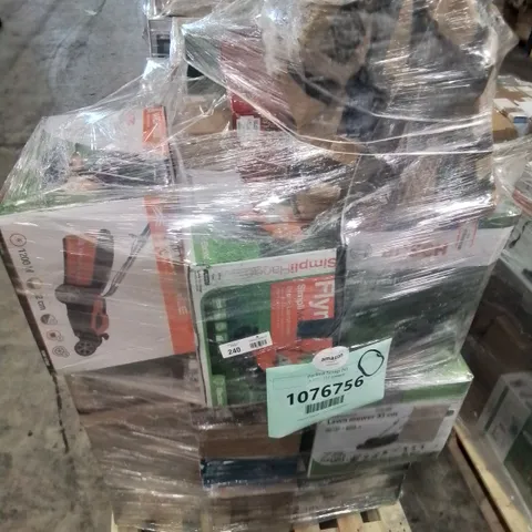 PALLET OF APPROXIMATELY 26 UNPROCESSED RAW RETURN HOUSEHOLD AND ELECTRICAL GOODS TO INCLUDE;