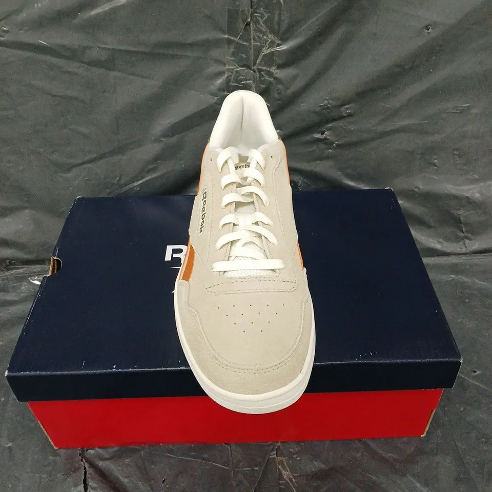 BOXED PAIR OF REEBOK COURT ADVANCE UNISEX TENNIS UK 9.5