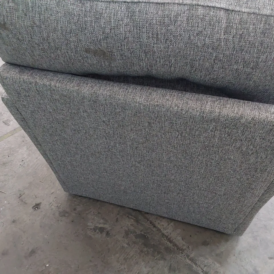 DESIGNER CLARA EASY CHAIR GREY FABRIC 
