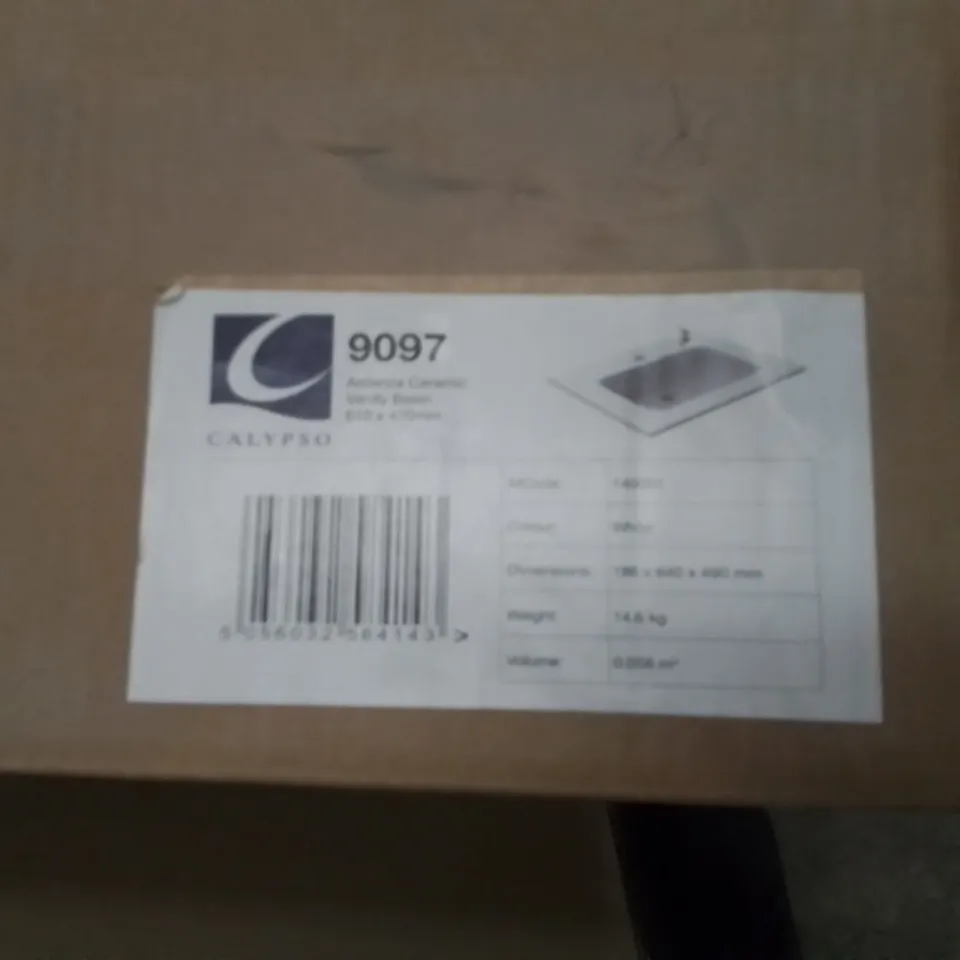 PALLET TO CONTAIN 6 X ASSORTED CERAMIC BASINS