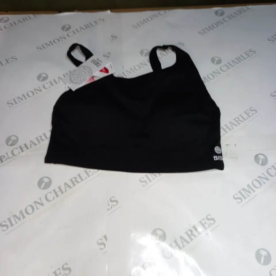 BIBA ACTIVE HSUP BRA IN BLACK - M