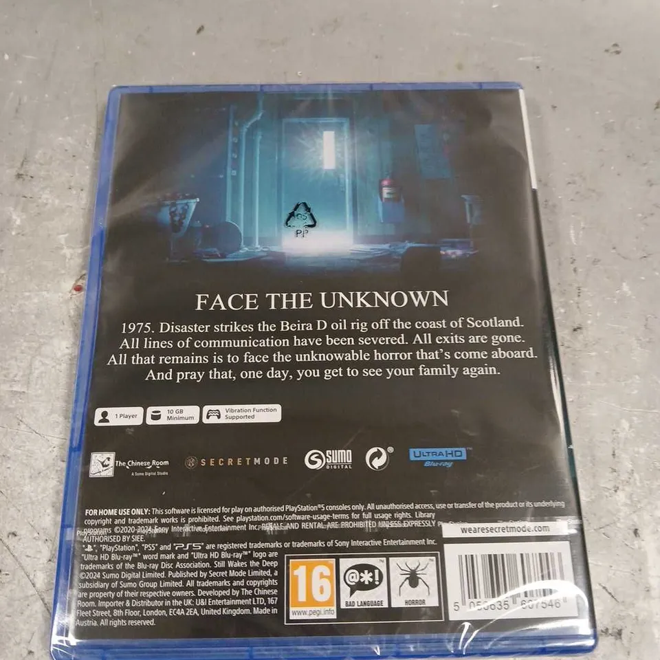 SEALED STILL WAKES THE DEEP FOR PS5