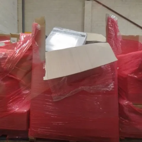 PALLET OF ASSORTED HOUSEHOLD GOODS AND FURNITURE TO INCLUDE; MIXED VARIETY OF HOUSEHOLD GOODS 