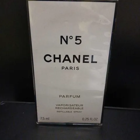 BOXED AND SEALED NO.5 CHANEL PARIS PARFUM 7.5ML