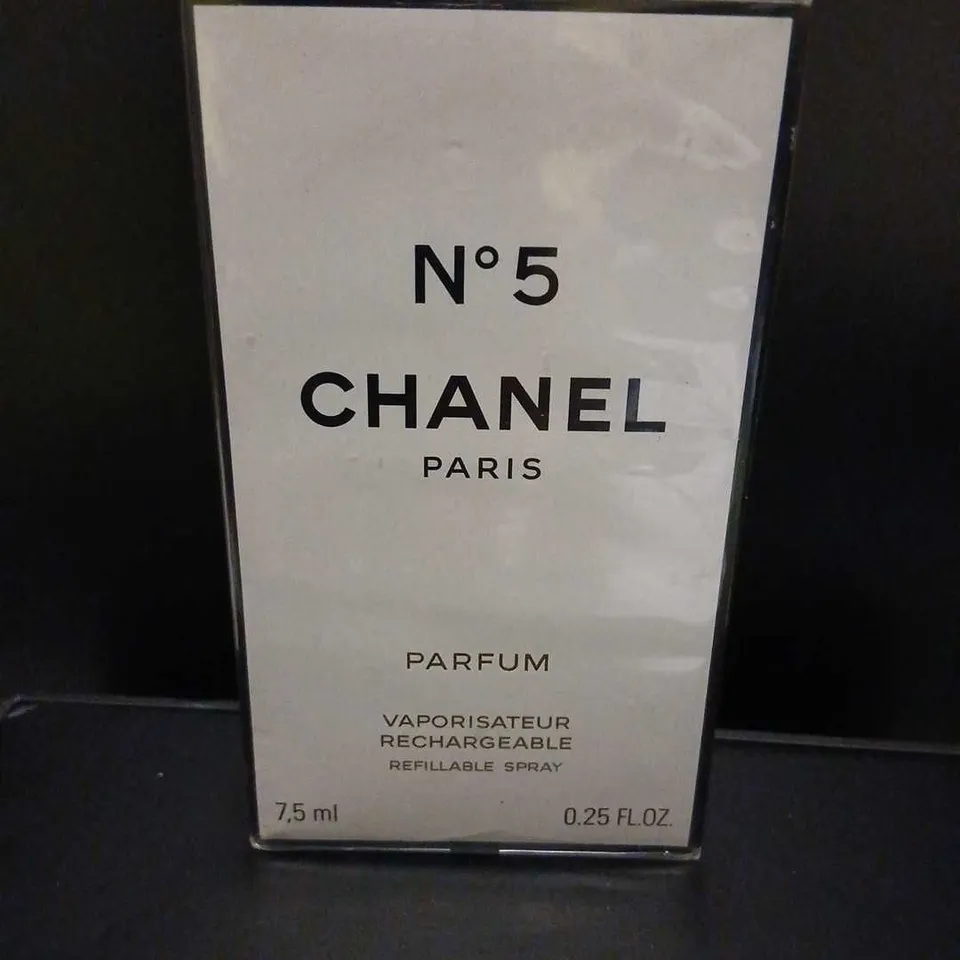 BOXED AND SEALED NO.5 CHANEL PARIS PARFUM 7.5ML