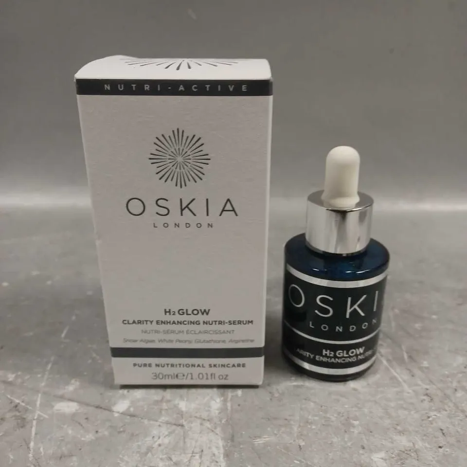 BOXED OSKIA H2 GLOW CLARITY ENHANCING NUTRI-SERUM 30ML