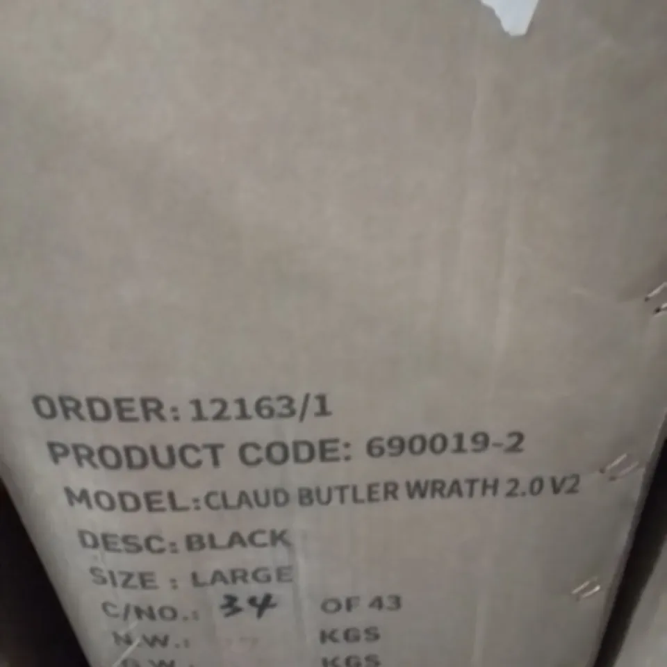 BOXED CLAUD BUTLER WRATH ELECTRIC BIKE