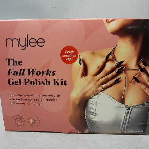 BOXED MYLEE THE FULL WORKS GEL POLISH KIT 