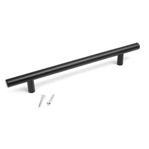 BAGGED MATTE BLACK MAONE 25.6 CM CENTRE BAR HANDLE (SET OF 5)