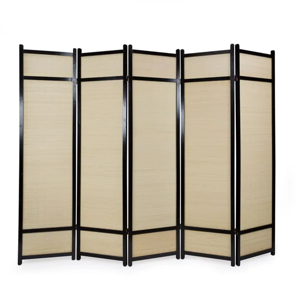 BOXED NOVELLO 220CM W × 175CM H 5-PANEL FOLDING ROOM DIVIDER