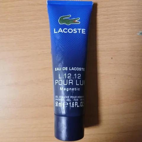 APPROXIMATELY 100 LACOSTE POUR LUI MAGNETIC SHOWER GEL 50ML