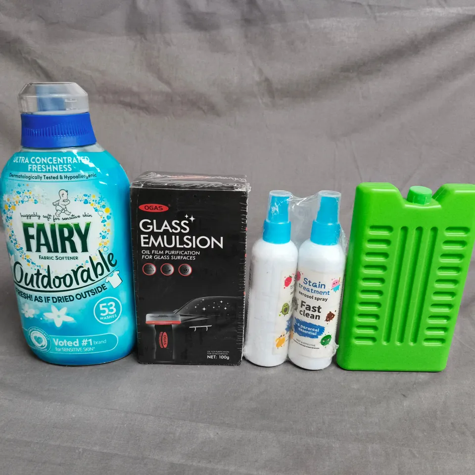 APPROX 10 ASSORTED ITEMS TO INCLUDE FAIRY , STAIN TREATMENT ETC...