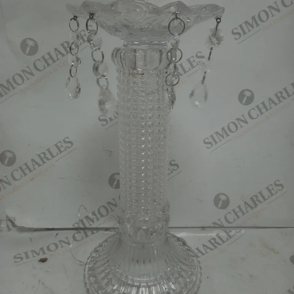 JULIAN MACDONALD PRE LIT GLASS LIGHT