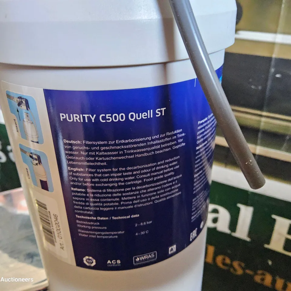 THREE BRITA PURITY C500 QUELL ST WATER FILTERS