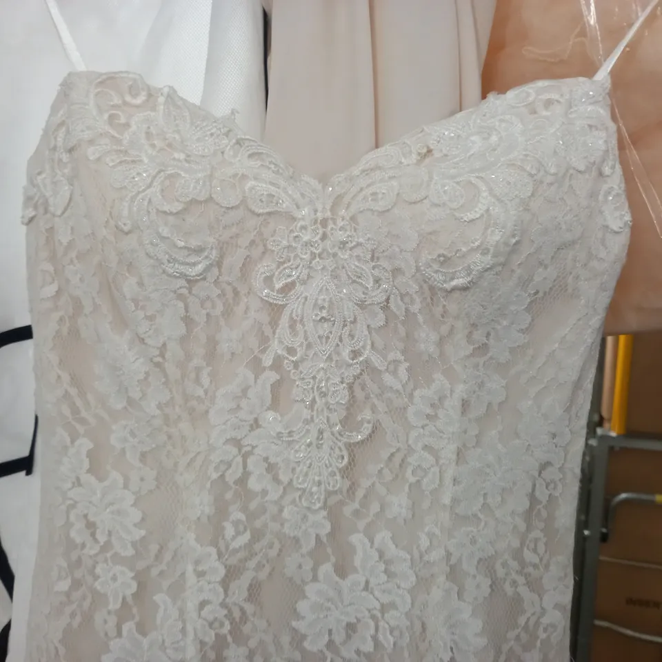 EMBELLISHED BRIDAL DRESS IN IVORY - USA SIZE 10