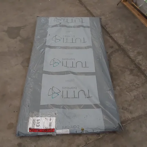 QUALITY BAGGED TUTTI BAMBINI ECO FIBRE 70 x 140cm COT MATTRESS