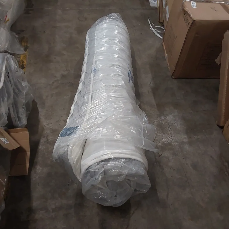 QUALITY BAGGED AND ROLLED SERENITY HYBRID TRIO MEMORY FOAM 150CM KING SIZE MATTRESS