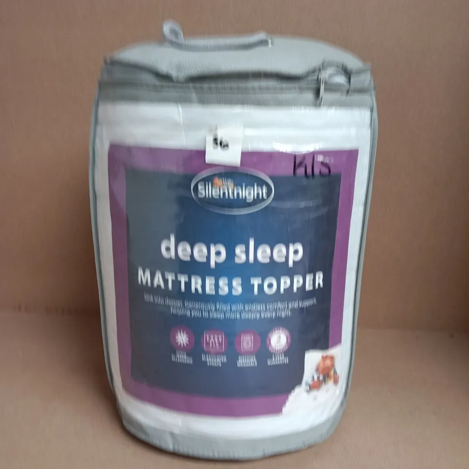 SILENTNIGHT DEEP SLEEP MATTRESS TOPPER - KING SIZE
