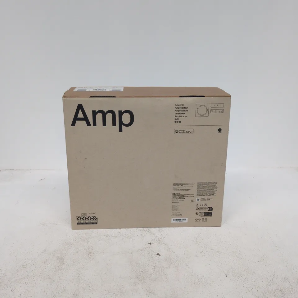 SONOS AMP – BLACK DIGITAL AMPLIFIER, BOXED