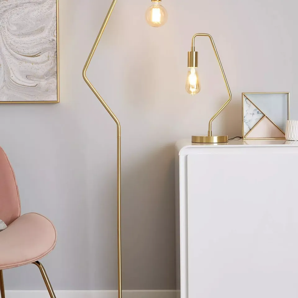 TATE FLOOR LAMP - GOLD