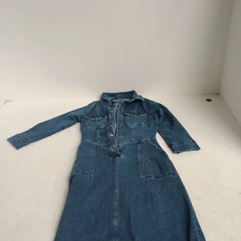 SOSANDAR DENIM SHIRT DRESS – UK SIZE 6