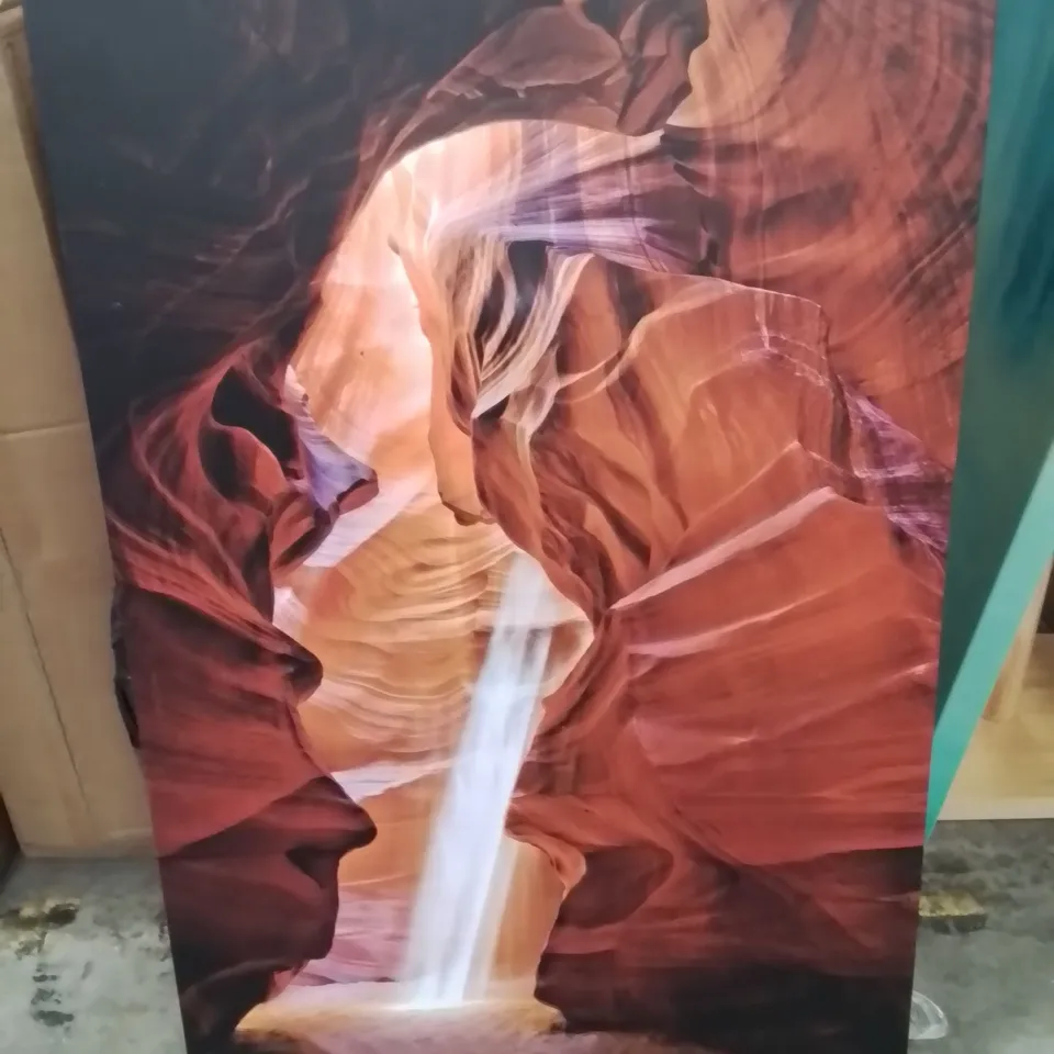 SUN SHINING THROUGH CANYON III BY DAVID DROST