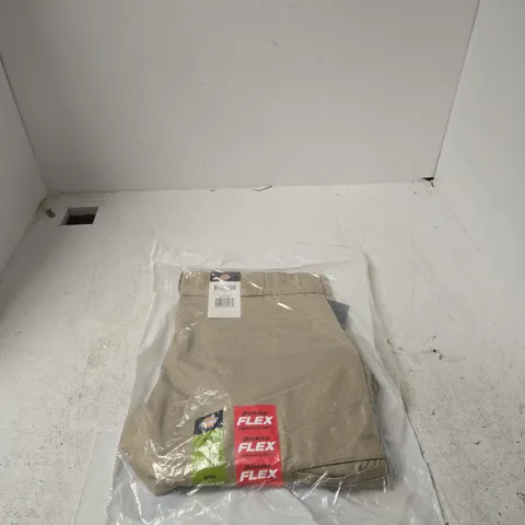 DICKIES MENS WORK PANTS IN DESERT STORM 34X30 SKINNY FIT