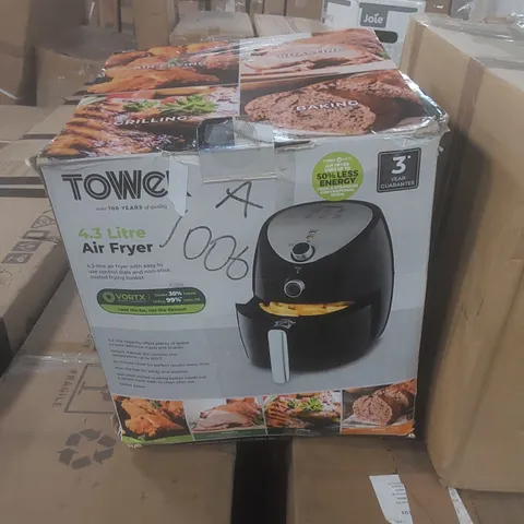 BOXED TOWER 4.3 LITRE AIR FRYER 