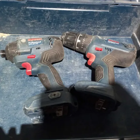 BOSCH PROFESSIONAL COMBI AND IMPACT DRIVER