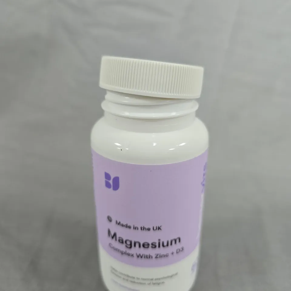 MAGNESIUM COMPLEX WITH ZINC – DIETARY SUPPLEMENT