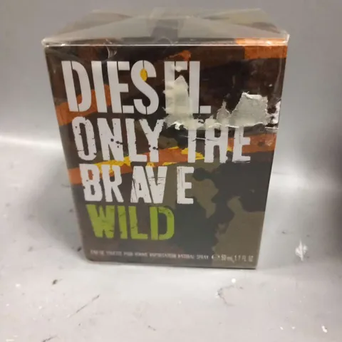 BOXED AND SEALED DIESEL ONLY THE BRAVE WILD EAU DE TOILETTE 50ML