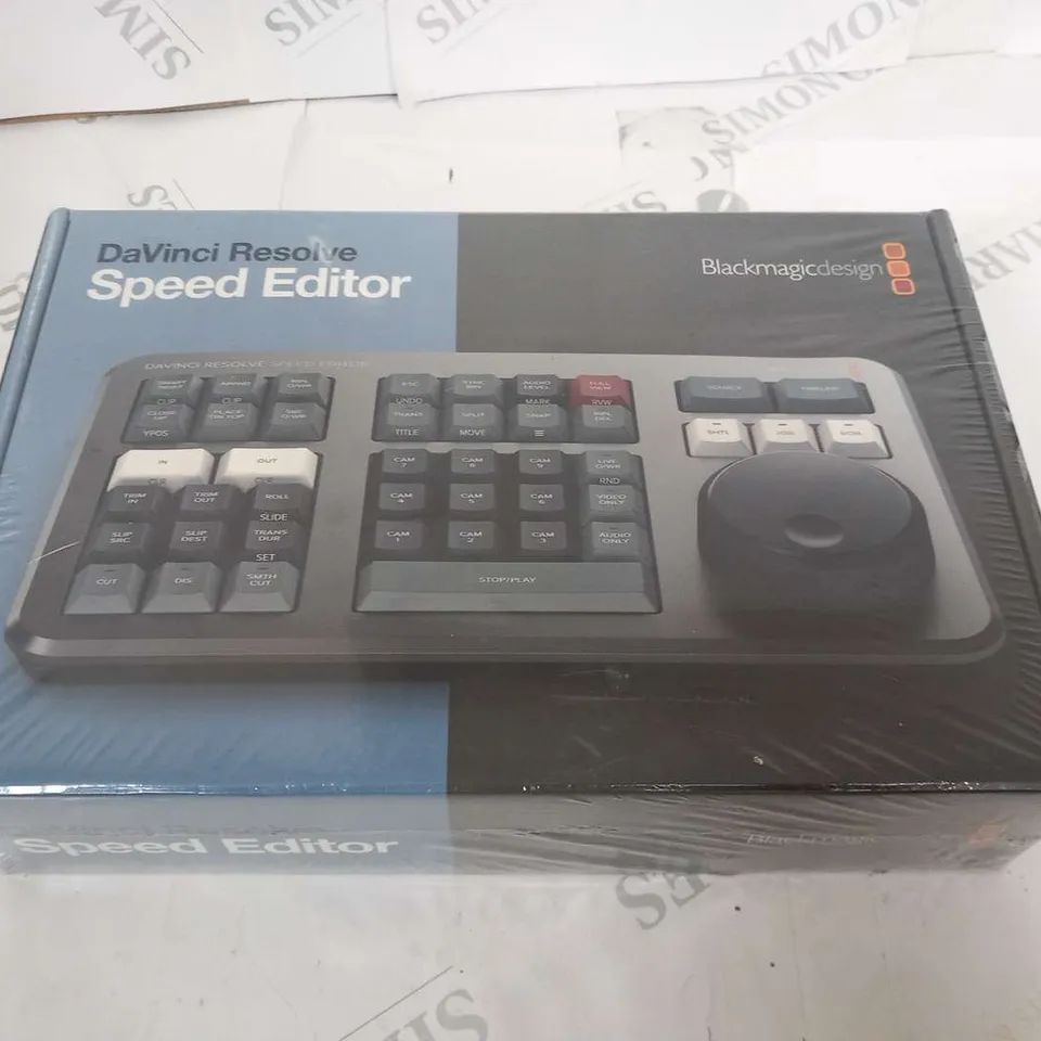 BOXED AND SEALED BLACK MAGIC DESIGN DA VINCI RESOLVE SPEED EDITOR