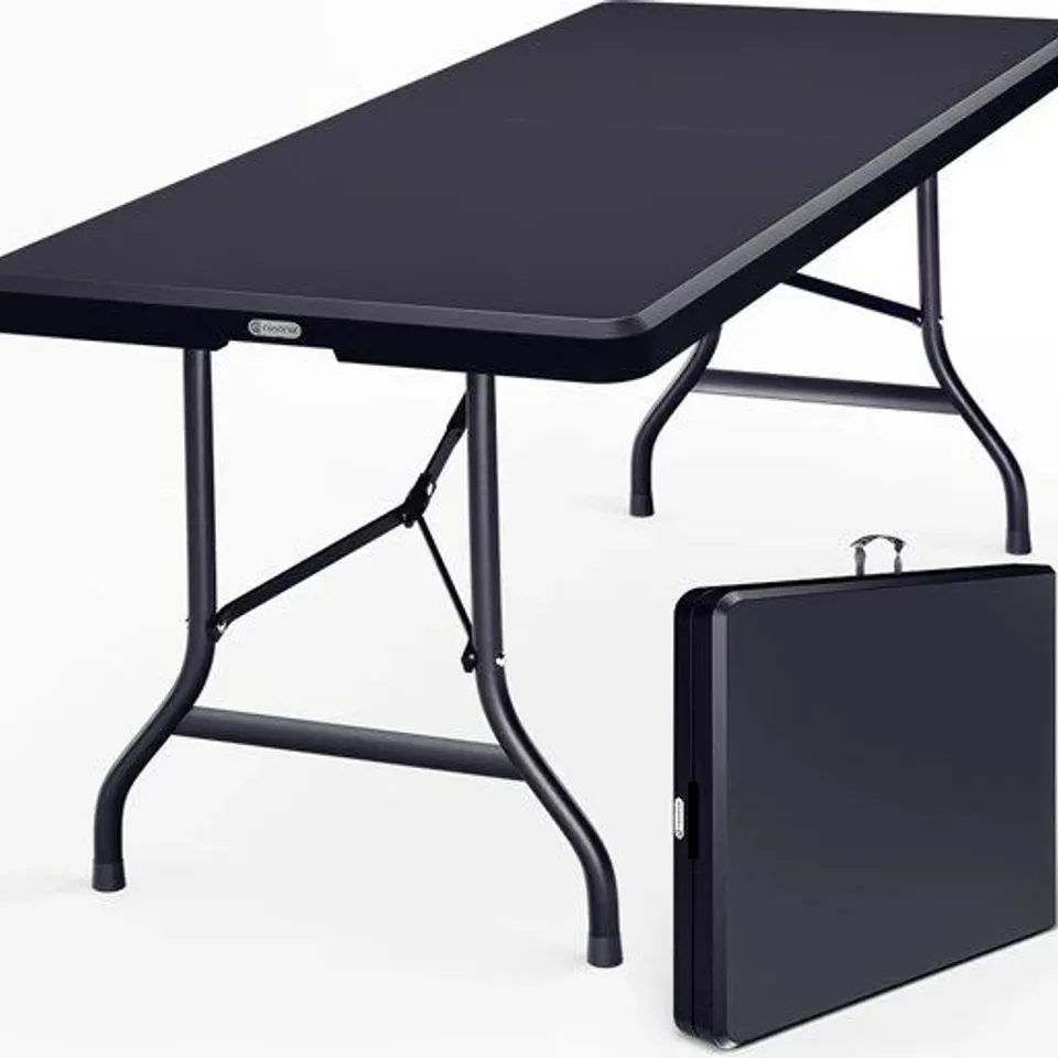 BOXED CASARIA GARDEN TABLE - 180CM FOLDABLE - COLLECTION ONLY 