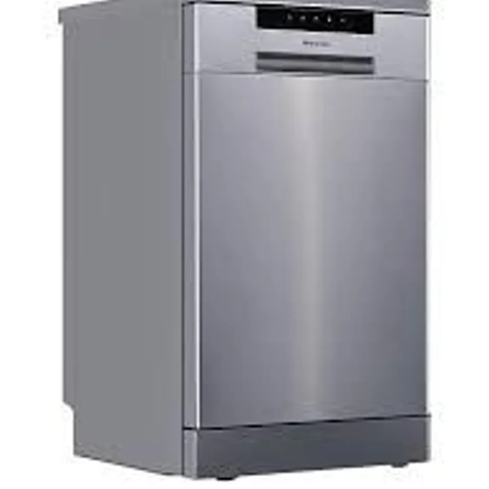 HISENSE HS523E15WUK SLIMLINE 10 PLACE FREESTANDING DISHWASHER - SILVER